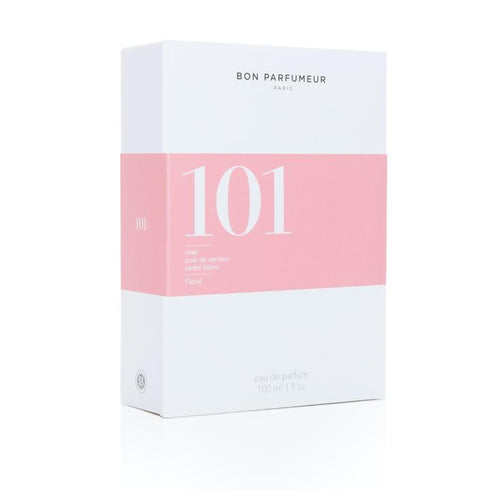 Eau de parfum 101: rose, sweet pea and white cedar 30ml